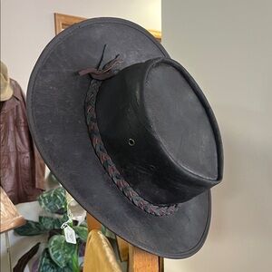 Lightning Ridge Leather Outback Hat